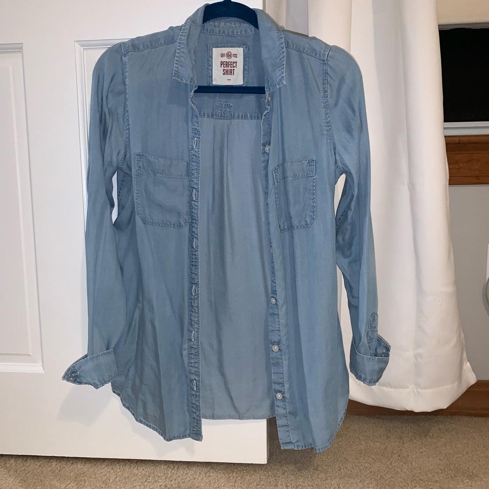 Jean jacket shirt